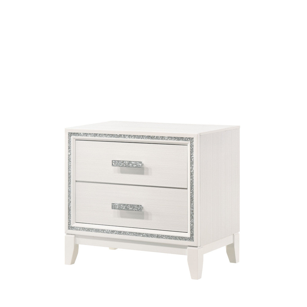 Acme - Haiden Nightstand 28453 White Finish