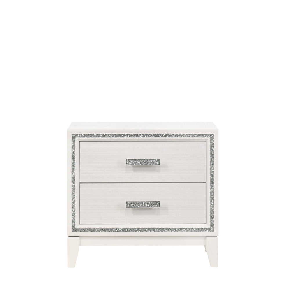 Acme - Haiden Nightstand 28453 White Finish