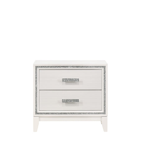 Acme - Haiden Nightstand 28453 White Finish