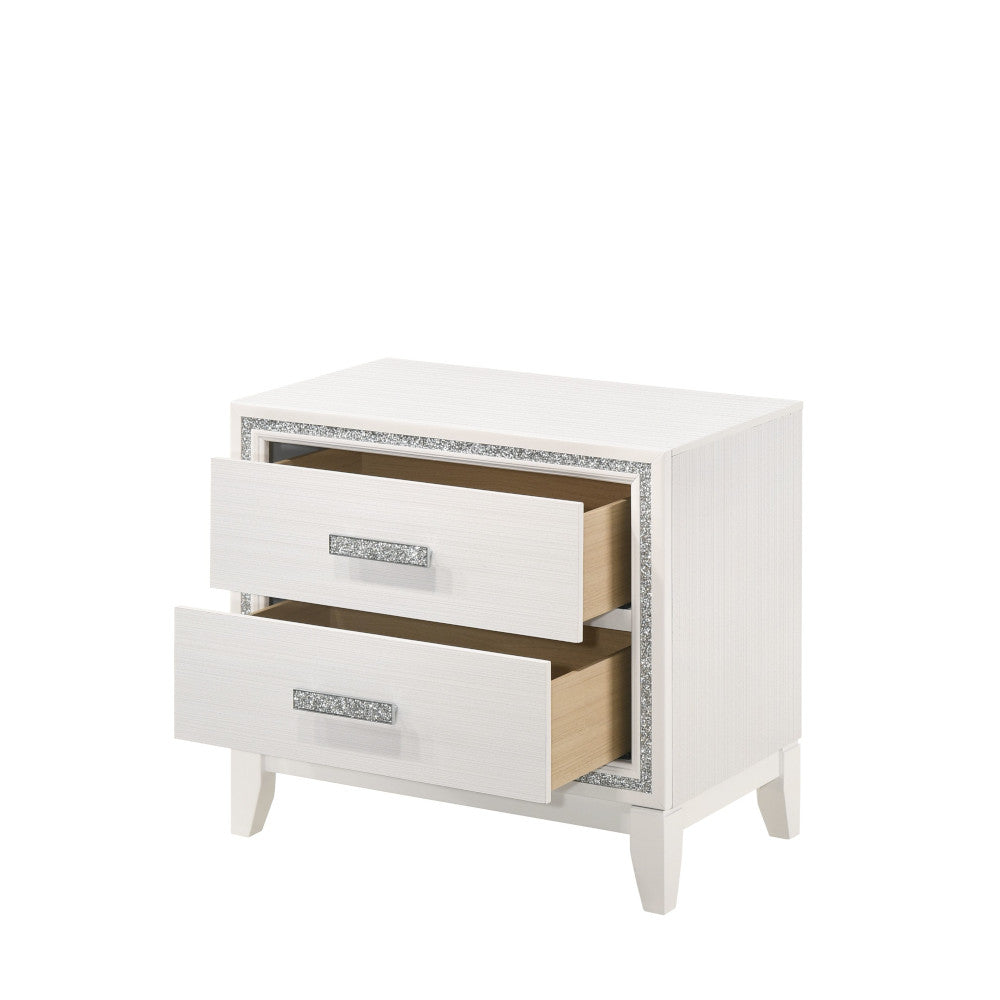 Acme - Haiden Nightstand 28453 White Finish