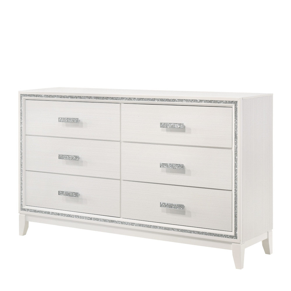 Acme - Haiden Dresser 28455 White Finish