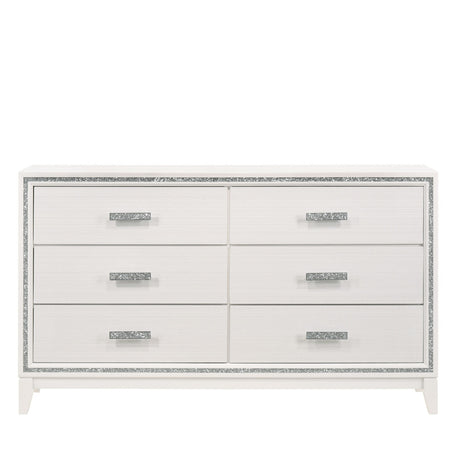 Acme - Haiden Dresser 28455 White Finish