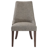 Daxton Armless Chair Earth Tone - Beige / Dark Brown by Uttermost - View 1