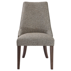 Daxton Armless Chair Earth Tone - Beige / Dark Brown by Uttermost - View 1