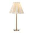Lilabet Fluted Shade Table Lamp - Gold by Uttermost - View 1