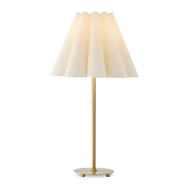Lilabet Fluted Shade Table Lamp - Gold by Uttermost - View 1
