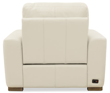 Optimus Power Recliner with Power Headrest - Beige by Hooker Furniture - View 3