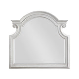 Acme - Florian Mirror 28724 Antique White Finish