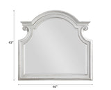 Acme - Florian Mirror 28724 Antique White Finish