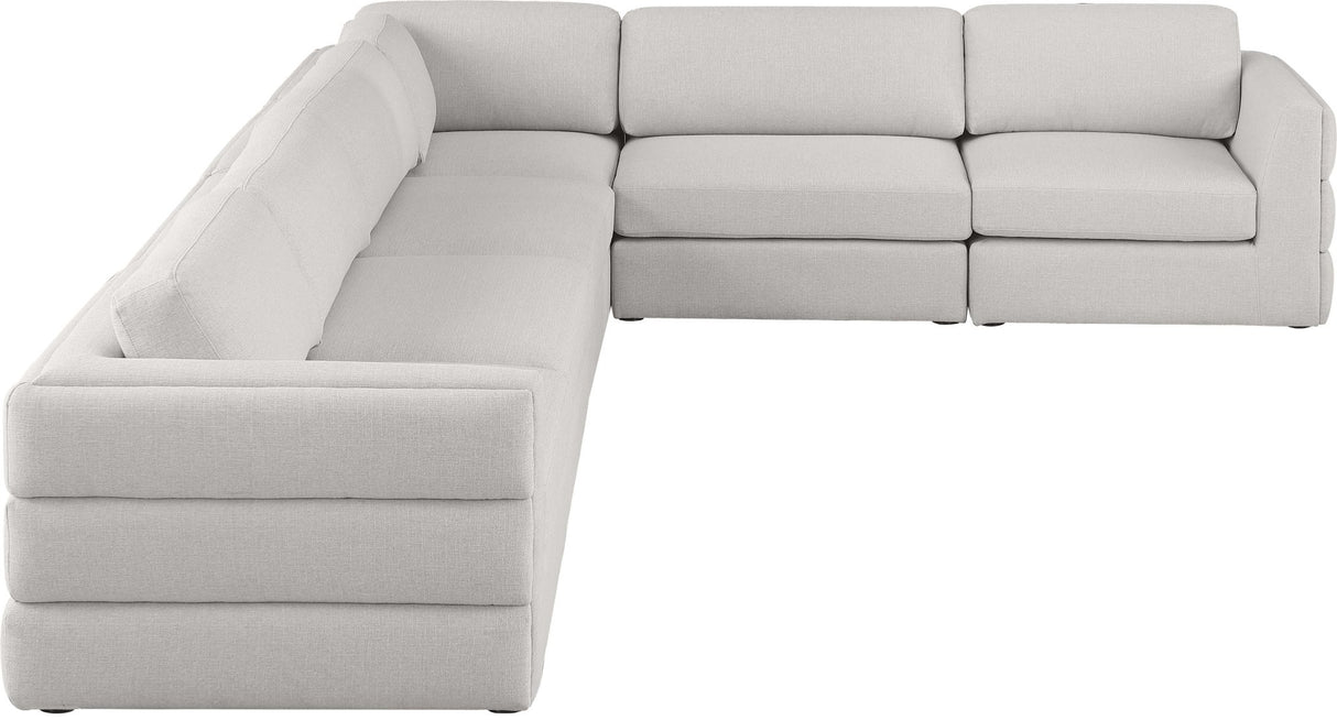 Beckham - Modular Sectional 6 Piece - Beige | Home Elegance USA