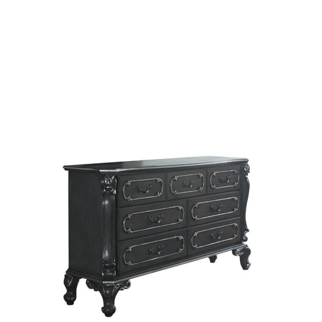 Acme - House Delphine Dresser 28835 Charcoal Finish