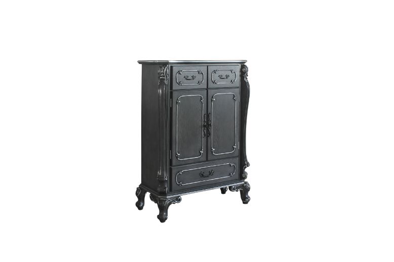 Acme - House Delphine Chest 28836 Charcoal Finish