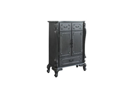 Acme - House Delphine Chest 28836 Charcoal Finish