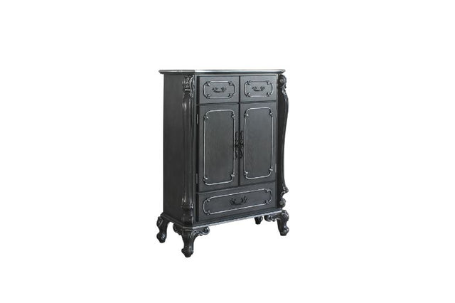 Acme - House Delphine Chest 28836 Charcoal Finish