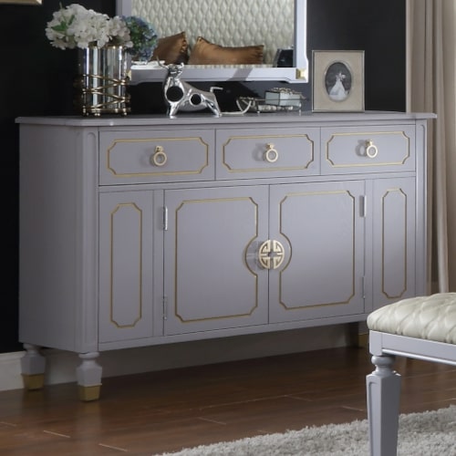 Acme - House Marchese Dresser 28865 Pearl Gray Finish