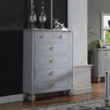 Acme - House Marchese Chest 28866 Pearl Gray Finish