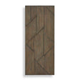 Hanoi Geometric Wood Wall Panel Woodtone - Dark Brown by Uttermost - View 1