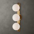 Droplet Mid-Century 3 Light Sconce - Yellow by Uttermost - View 1