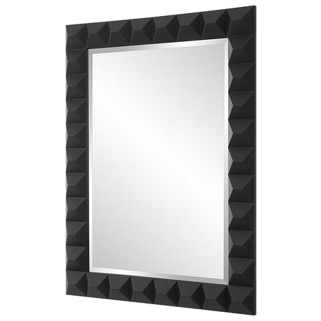 Studded Mirror - Black by Uttermost - View 4