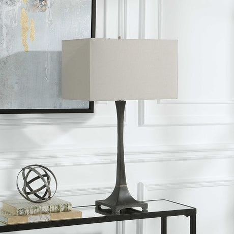 Reydan Table Lamp - Dark Brown by Uttermost - View 3