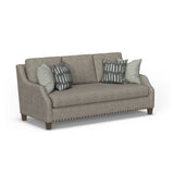 Gianna Fabric Bench Sofa With Nailhead Trim | Flexsteel