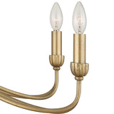 Corella 8 Light Chandelier - Gold by Uttermost - View 10
