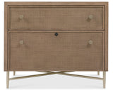 Sonnet Lateral File Cabinet - Dark Gray / Light Brown by Hooker Furniture - View 6