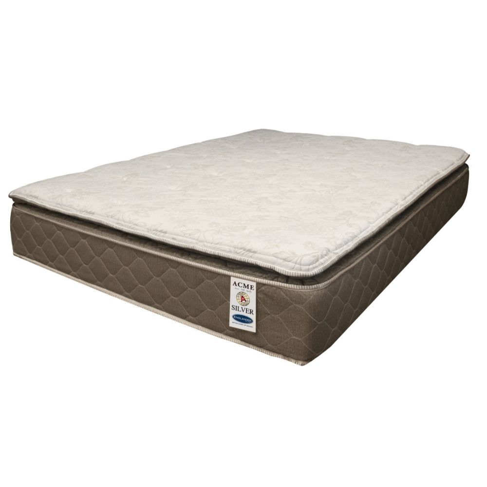 Acme - Englander Silver 12" Twin Mattress 29130 Fabric