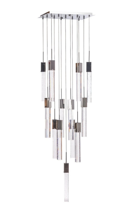 Rectangular Crystal Chandelier // XL 13 Light  | Finesse - sold by Home Elegance USA