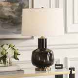 Buchanan Table Lamp Charcoal - Black by Uttermost - View 2
