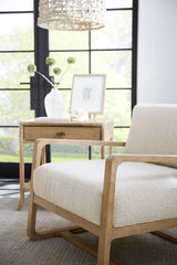 Moraine Accent Chair - Beige / Light Brown by Hooker Furniture - View 2