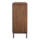 Bottom Line 2 Door Wood Cabinet Woodtone - Dark Brown by Uttermost - View 4