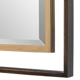 Carrizo Tall Mirror Bronze & Gold - Bronze / Gold by Uttermost - View 5