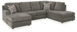 Ashley Putty O'Phannon 29402S1 2 - Piece Sectional with Chaise - Chenille - 29402S1 - Home Elegance USA - 1