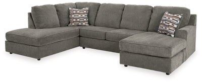 Ashley Putty O'Phannon 29402S2 2 - Piece Sectional with Chaise - Chenille - 29402S2 - Home Elegance USA - 1