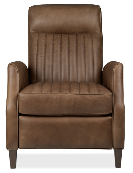 Denver Push Back Recliner - Dark Brown by Hooker Furniture - View 9