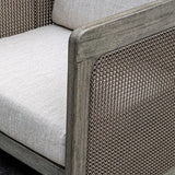 Dartmoor Outdoor Barrel Chair Weathered Gray - Light Gray by Uttermost - View 6