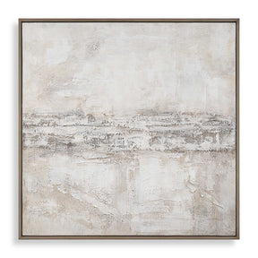 Desert Oasis Abstract Canvas Art - Gray by Uttermost - View 1
