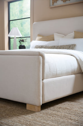 Banyon Bay King Upholstered Bed - White by Hooker Furniture - View 2