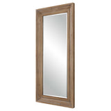 Missoula Large Natural Wood Mirror - Dark Brown by Uttermost - View 4