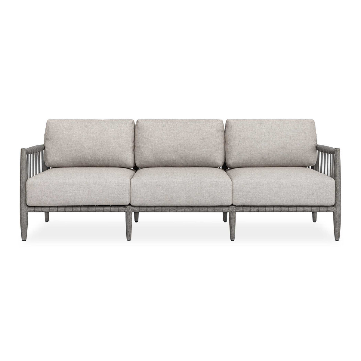 Borneo Outdoor Sofa Dove - Light Gray by Uttermost - View 1