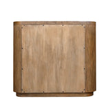 Newell Wood 2 Door Cabinet Natural - Light Brown by Uttermost - View 5