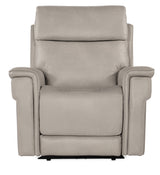 Lyra Zero Gravity Power Recliner WithPower Headrest - Light Gray by Hooker Furniture - View 7