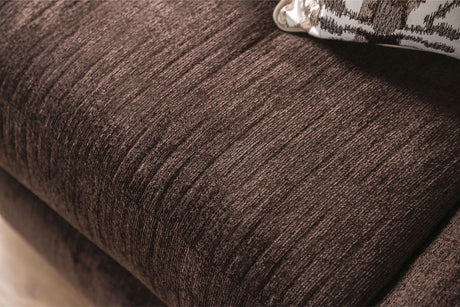 Brynlee - Sofa & Loveseat (*Pillows Sold Separately) - Chocolate