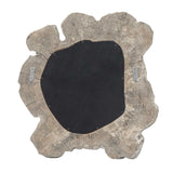 Ariadne Round Mirror Woodtone - Beige by Uttermost - View 6