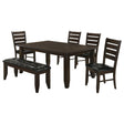 Cornish Cappuccino 6-piece Dining Set - sold by Home Elegance USA