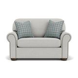 Preston Fabric Stationary Twin Sleeper Sofa | Flexsteel