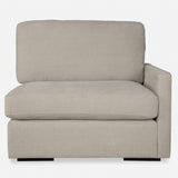 Refuge Sand Right Arm Facing Sofa - Beige by Uttermost - View 1