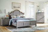 Plymouth King Poster Bed - Gray | Flexsteel