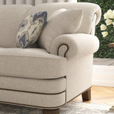 Bay Bridge Fabric Sofa, Nailhead Trim | Flexsteel